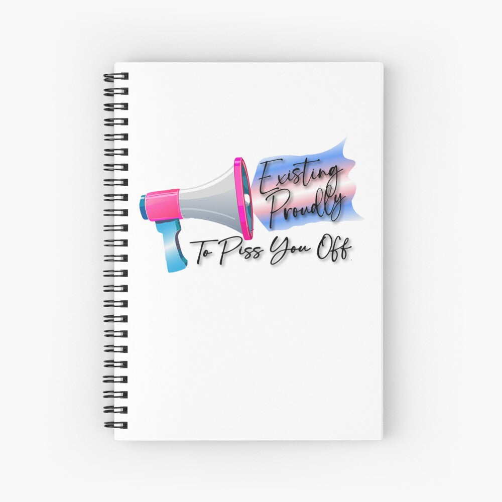 *DIGITAL DOWNLOAD ONLY* Existing Proudly: A Trans Pride Megaphone