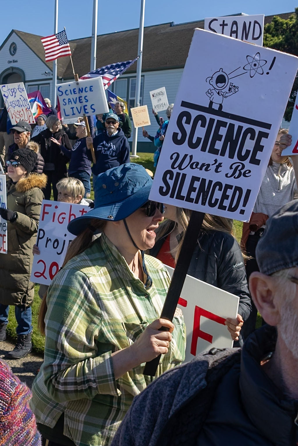 Raising Voices for Our Health and Planet: Stand Up for Science Demonstration on March 8th, 2025