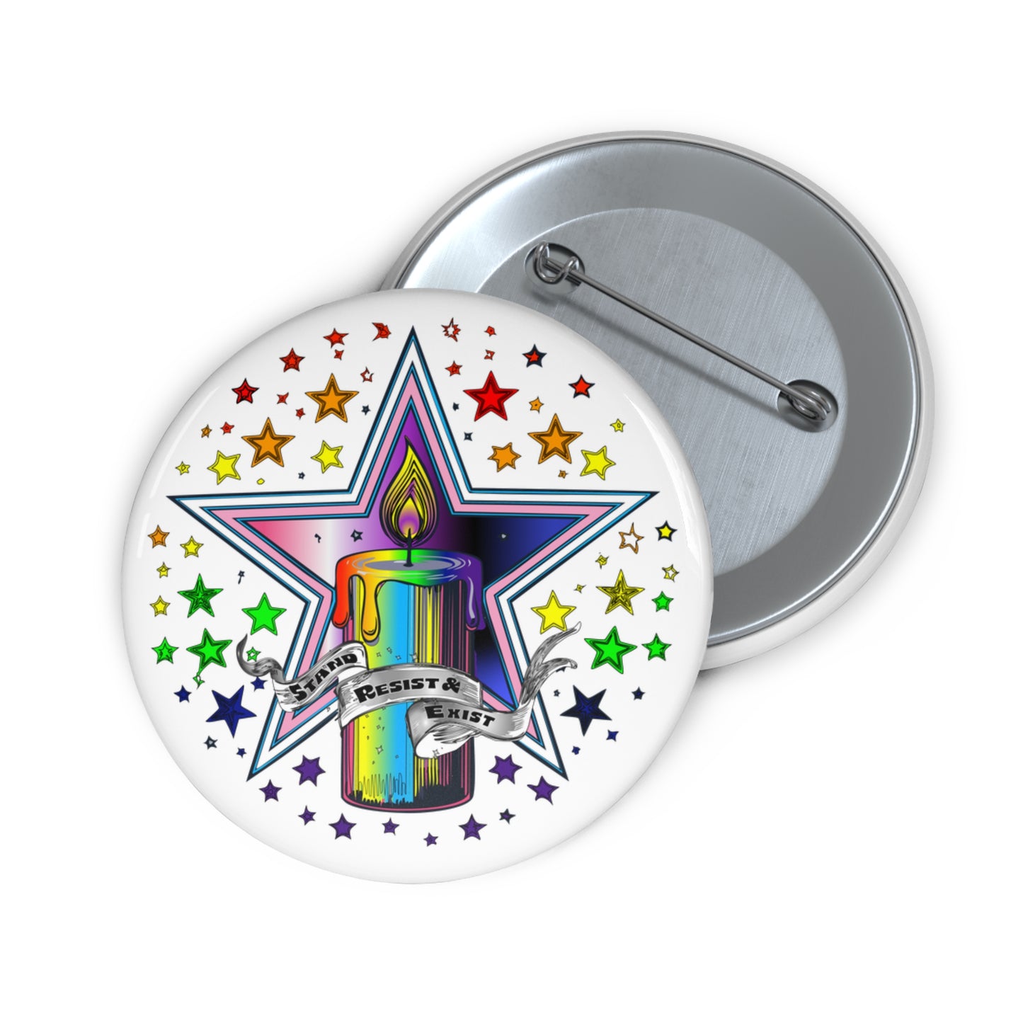 Pin Buttons - "Stand, Resist & Exist - Hope Edition"