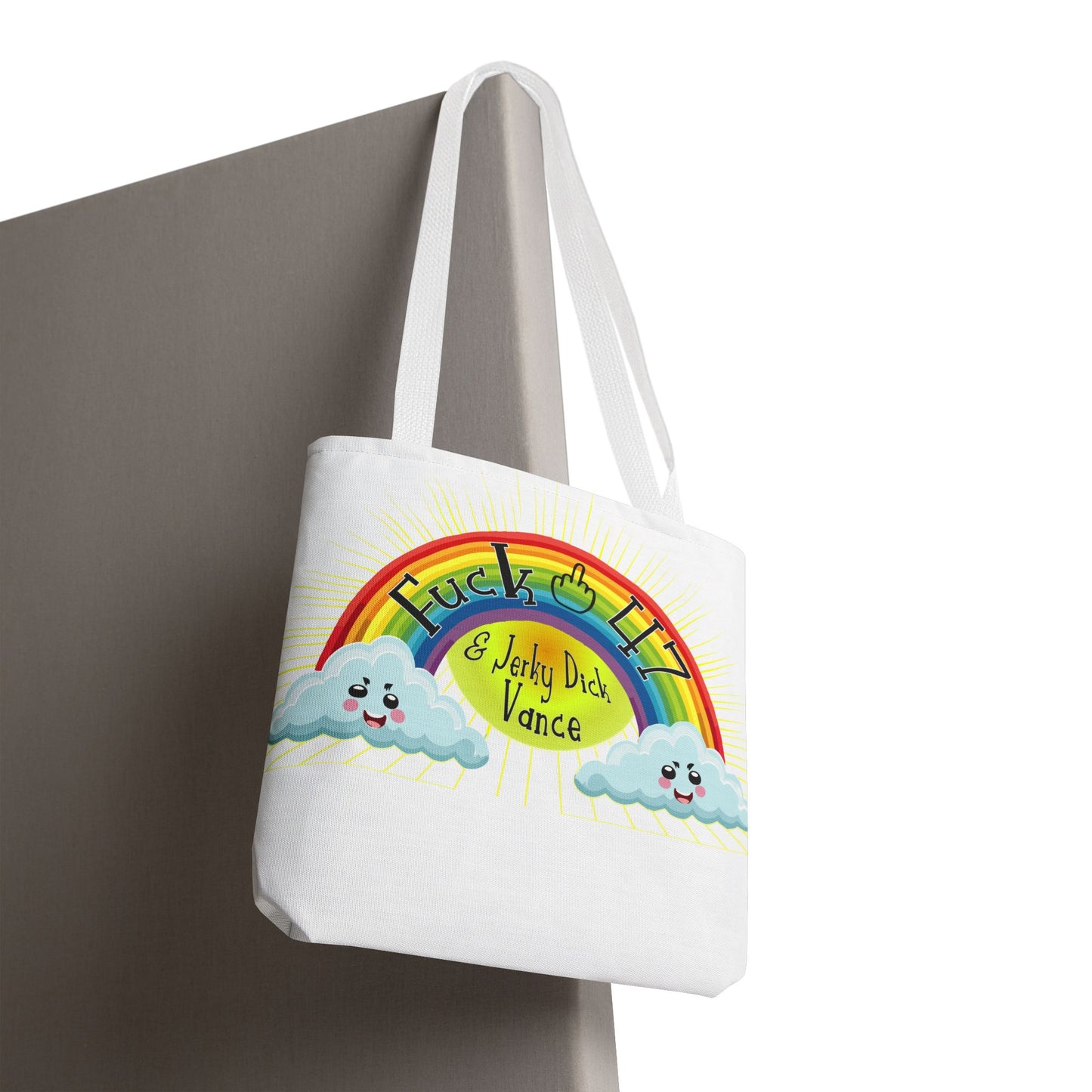 Tote Bag - 🌈 F* 47: Rainbows, Rage, and Resistance** 🌩️